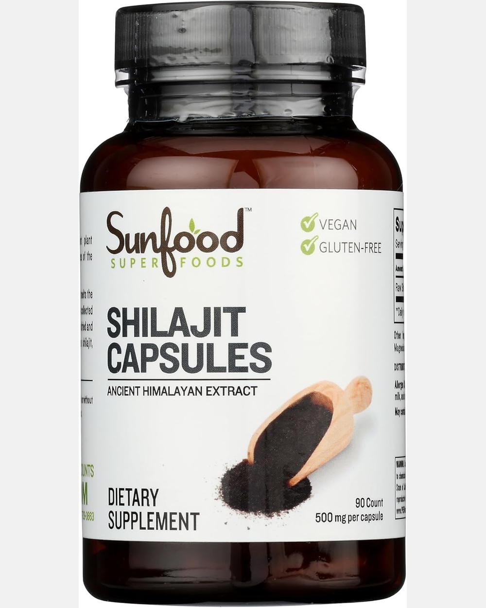 Shilajit en Cápsulas – Sunfood | Sunfood en Uruguay - Nutriclub ...