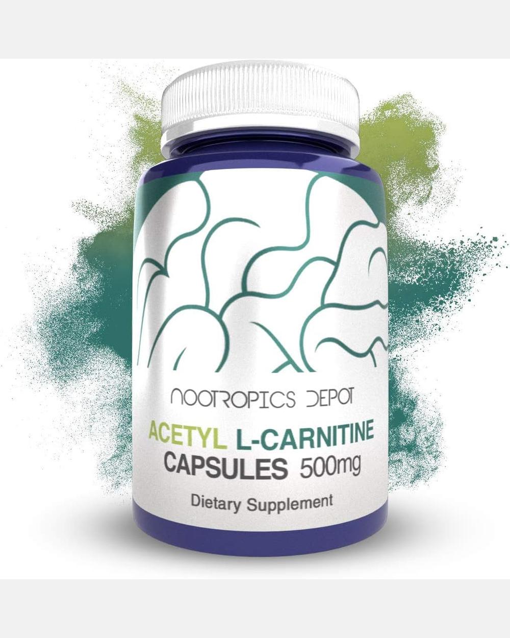 Acetyl L-Carnitine 500mg 90 Cápsulas - Nootropics Depot