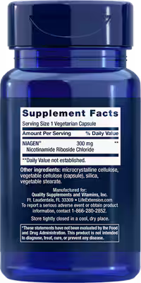 NAD+ Cell Regenerator 300mg - Life Extension
