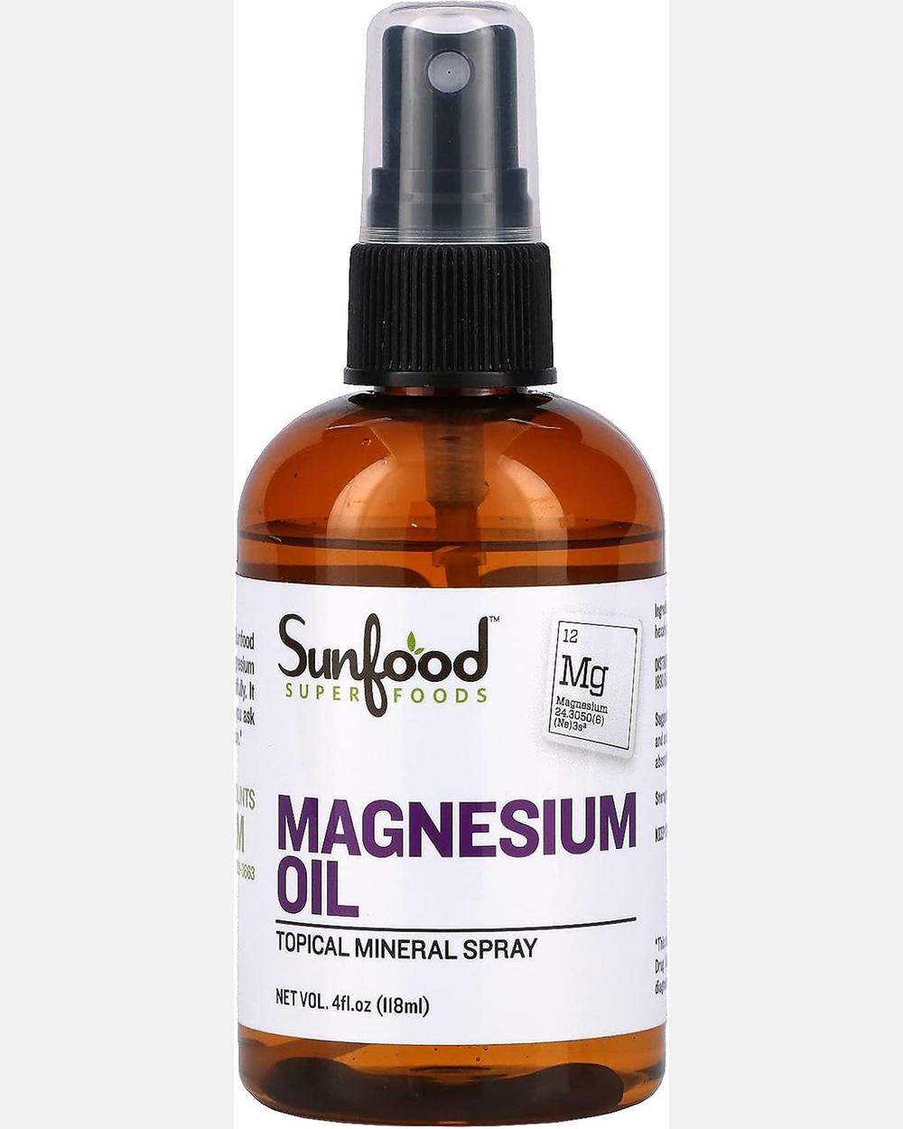 Magnesium Oil | 4 Fl Oz - Sunfood