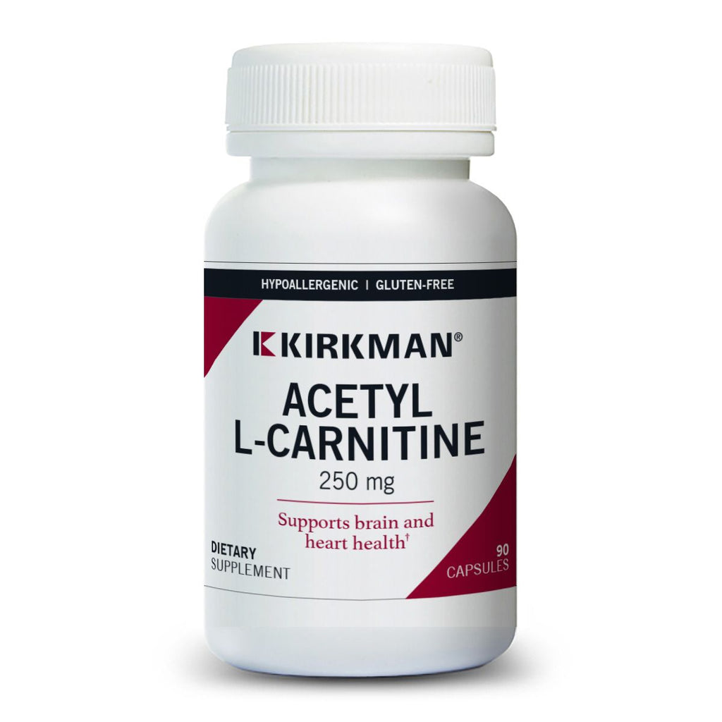 Acetil-L-carnitina 250 mg Hipoalergénico - Kirkman
