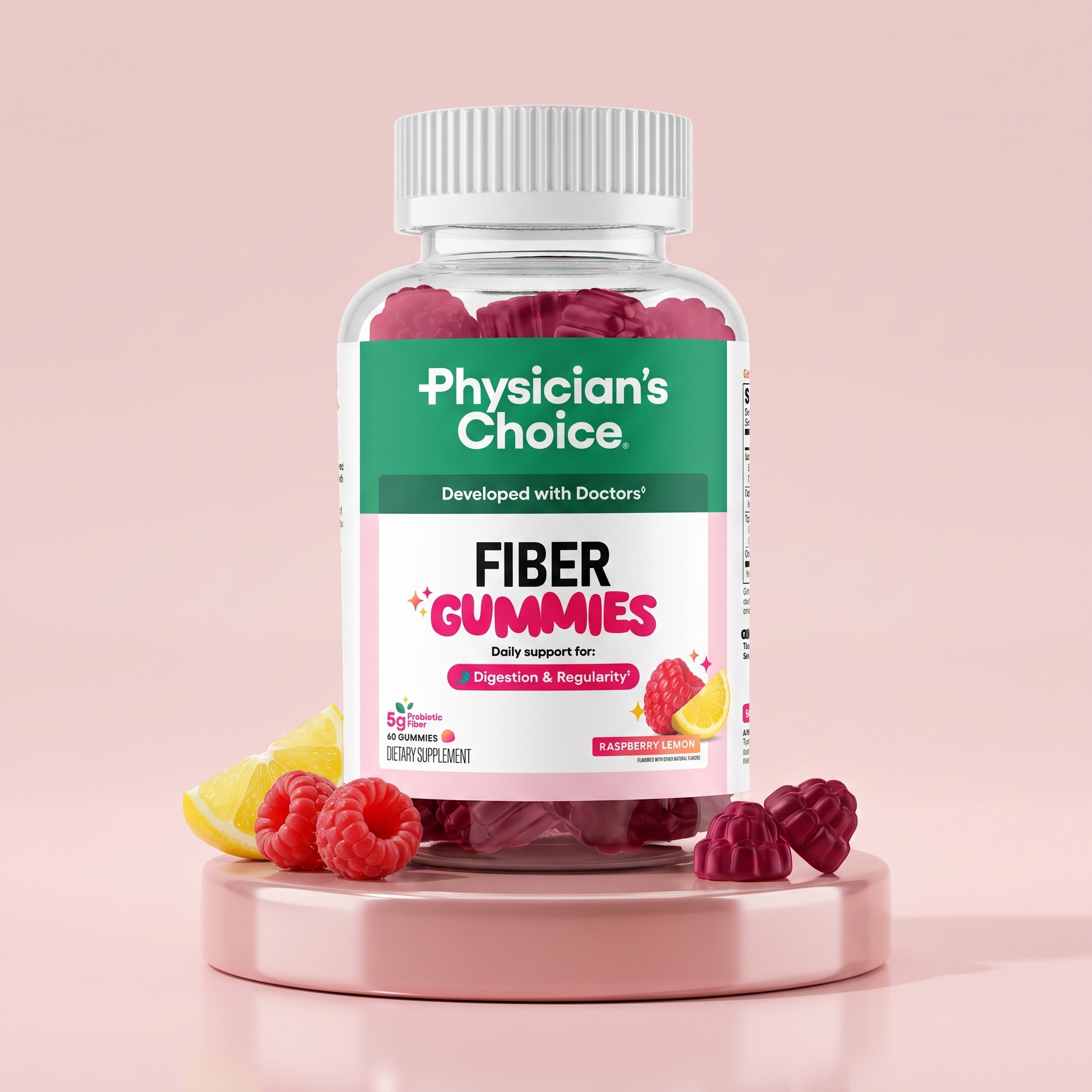 Gomitas de Fibra para el Estreñimiento - Physician's Choice