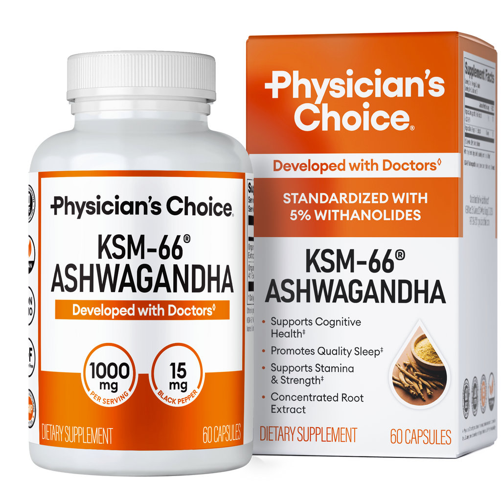 Ashwagandha KSM-66 - Physician's Choice