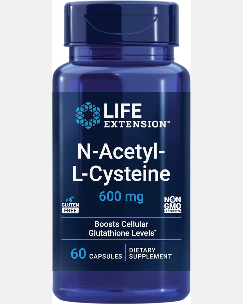 NAC 600 Mg 60 Caps Life Extension