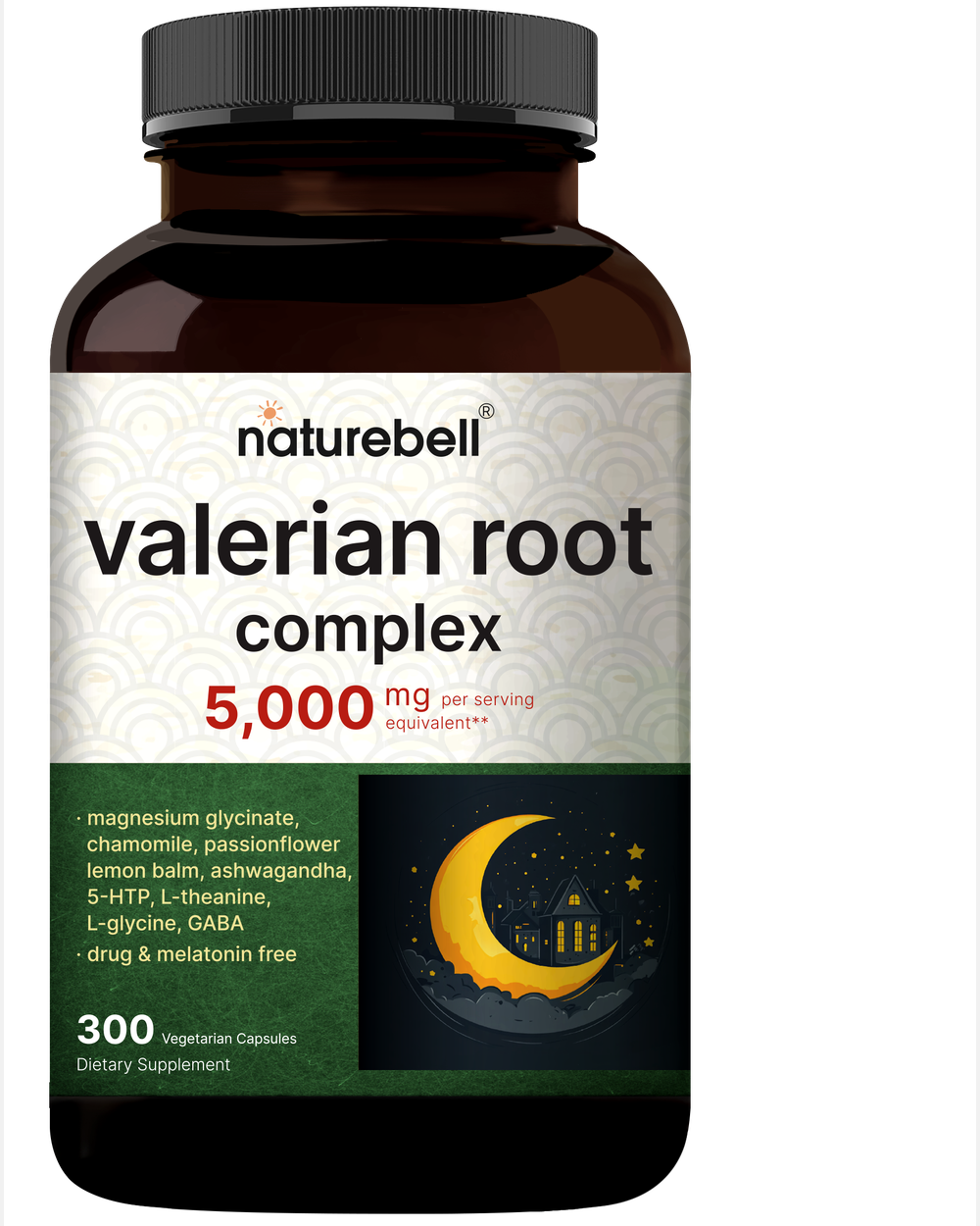 Raíz de Valeriana Complejo 5000mg - NatureBell