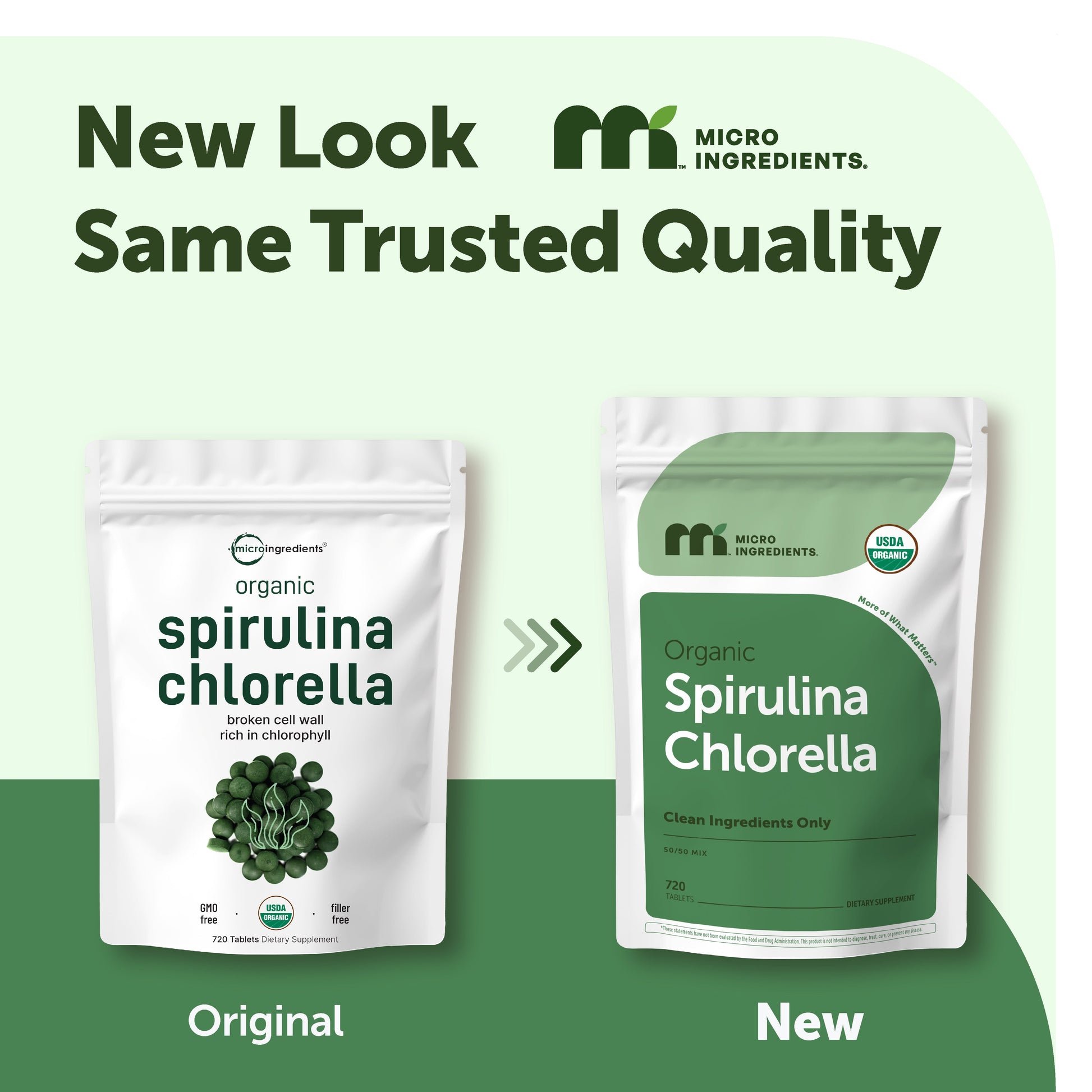 Espirulina y Chlorella Orgánica - Micro Ingredients