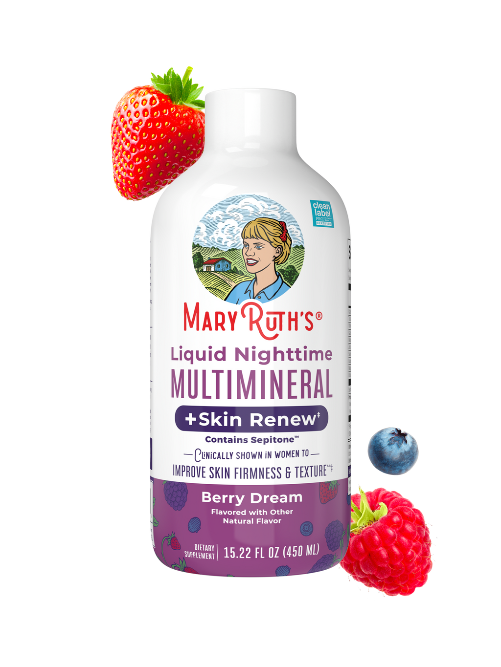 Multimineral Líquido Nocturno + Renovación de la Piel - MaryRuth Organics