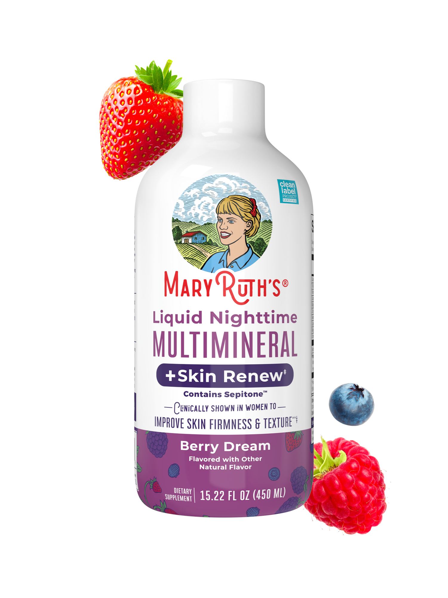 Multimineral Líquido Nocturno + Renovación de la Piel - MaryRuth Organics