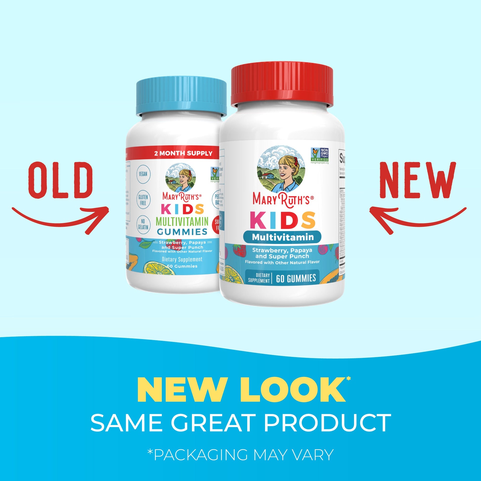 Gomitas Multivitamínicas para Niños - MaryRuth Organics