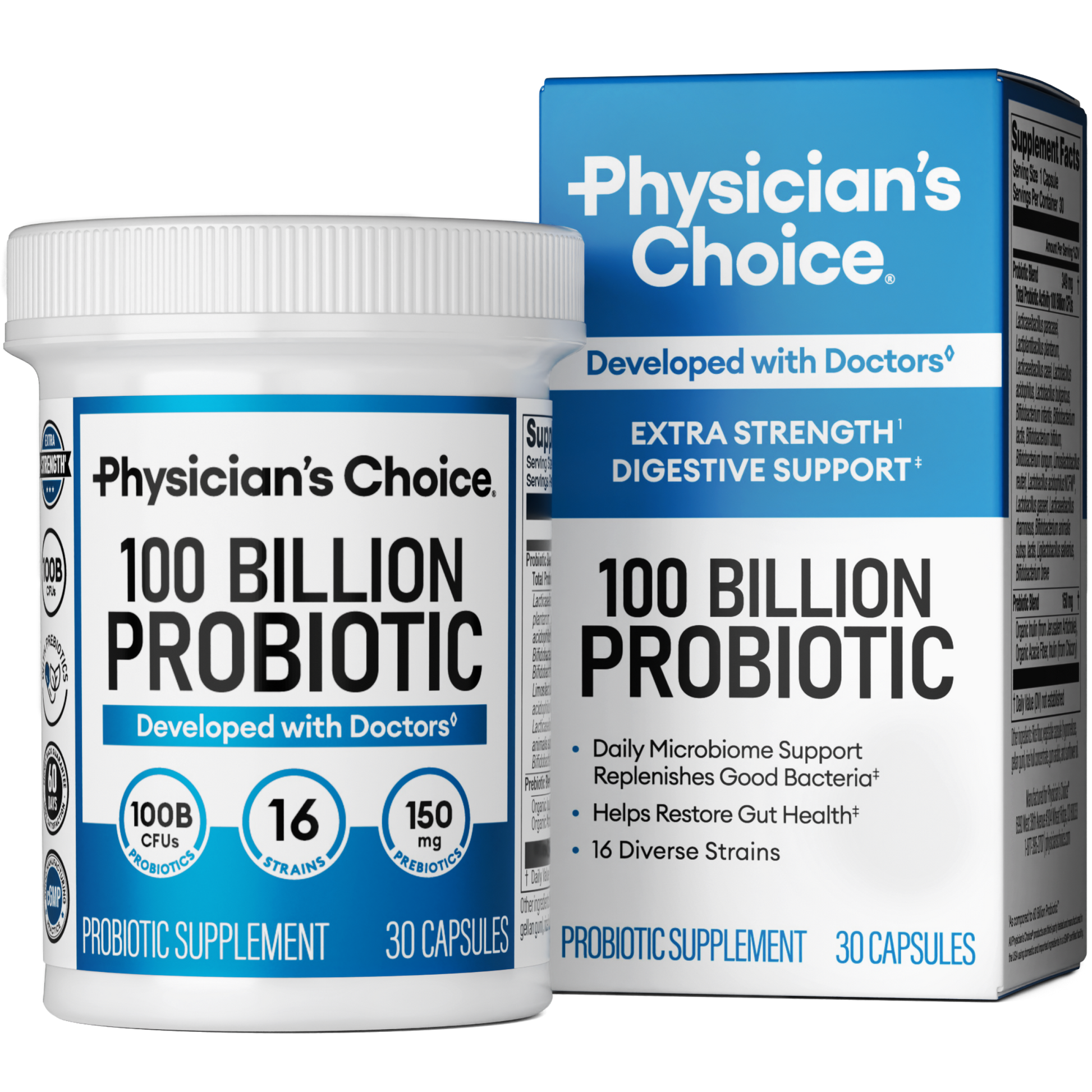 Probiótico 100 Mil Millones - Physician's Choice