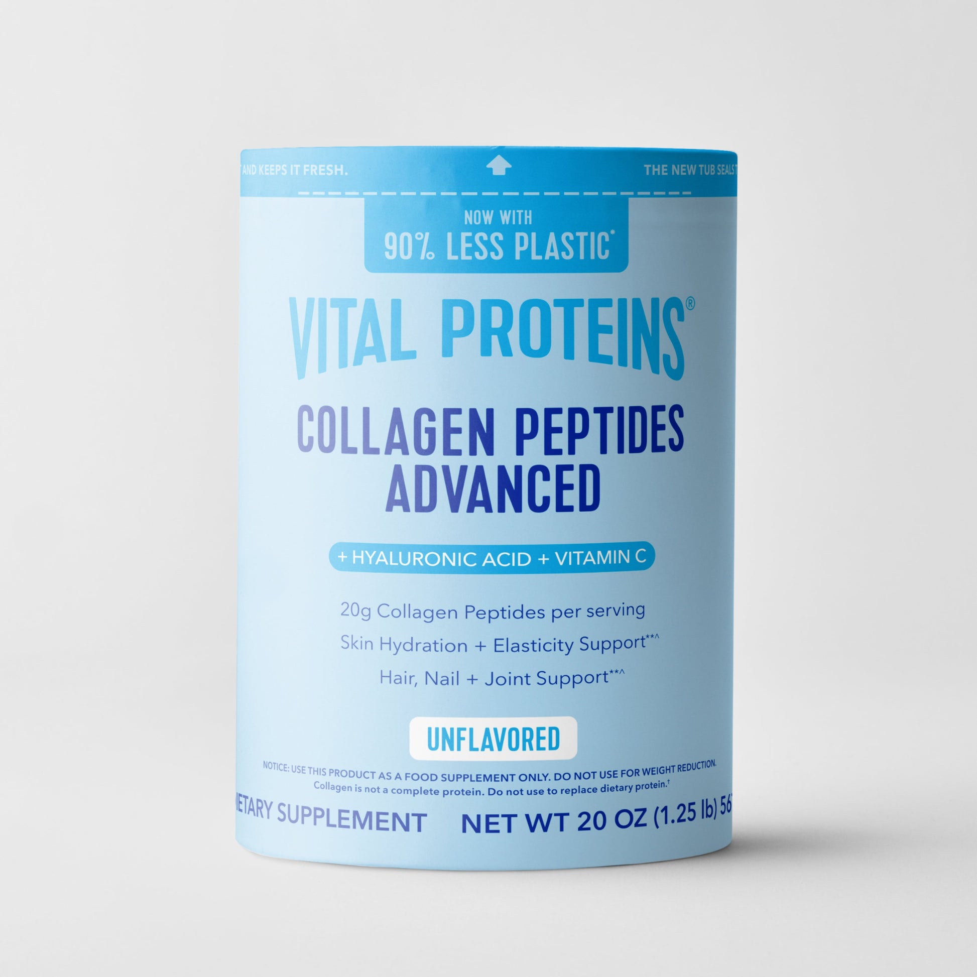 Péptidos de Colágeno Avanzados - con Ácido Hialurónico y Vitamina C - Vital Proteins