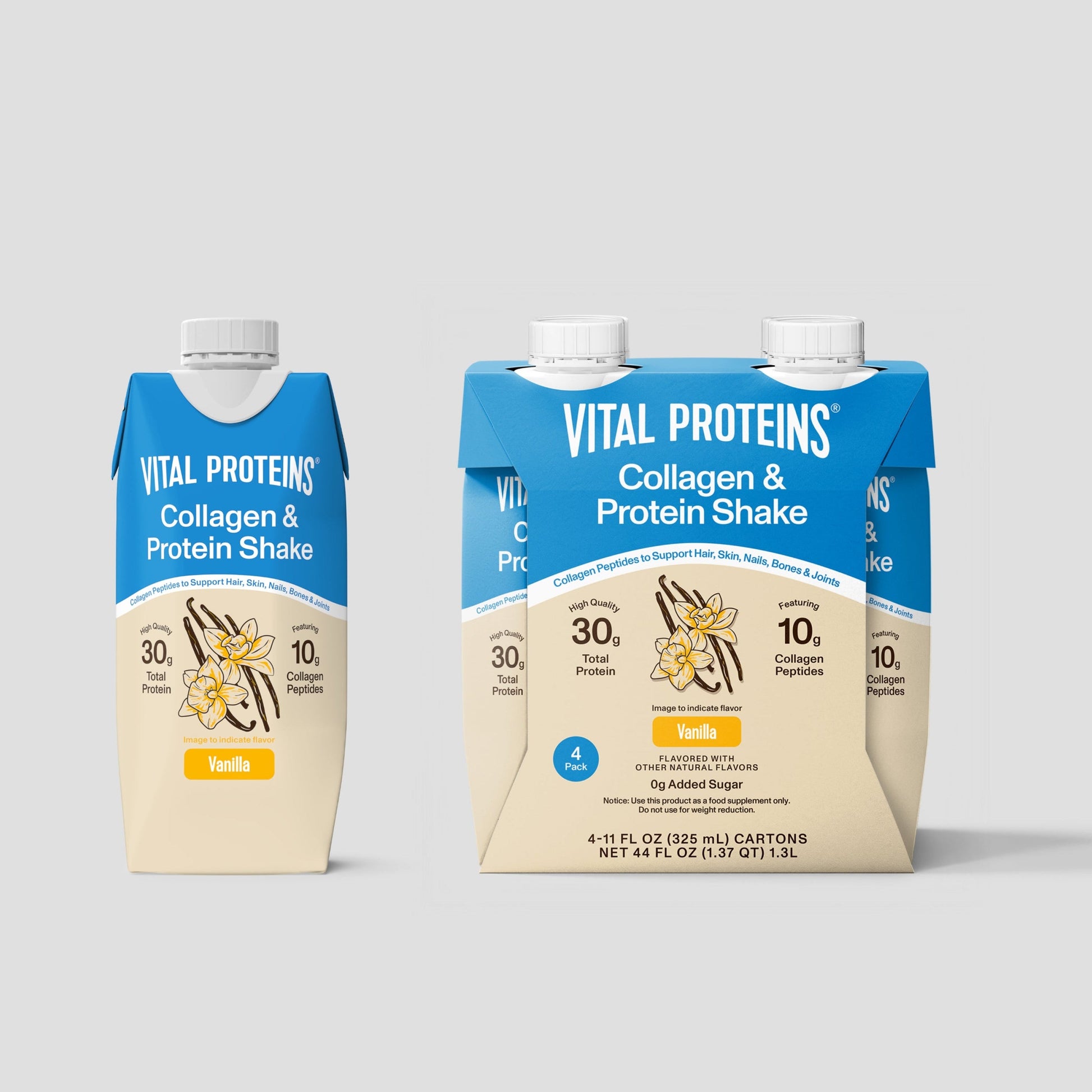 Batido de Colágeno y Proteína Vainilla - Listo para Tomar - Vital Proteins