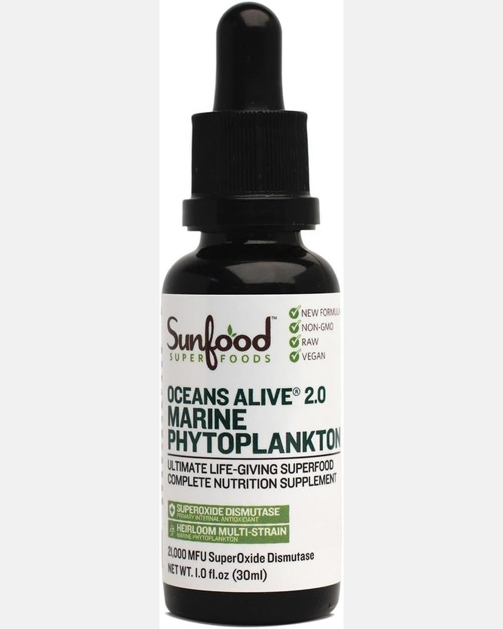 Marine Phytoplankton | 1 Fl Oz (30 dosis) - Sunfood