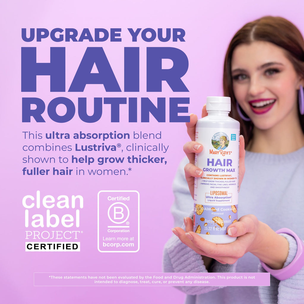 Crecimiento Capilar Max Liposomal - MaryRuth Organics