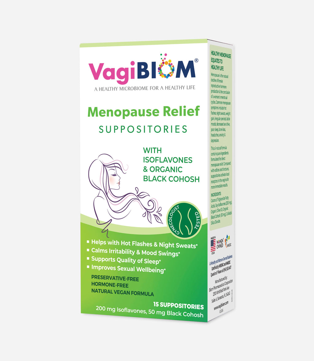 Óvulos para Alivio de la Menopausia - VagiBiom