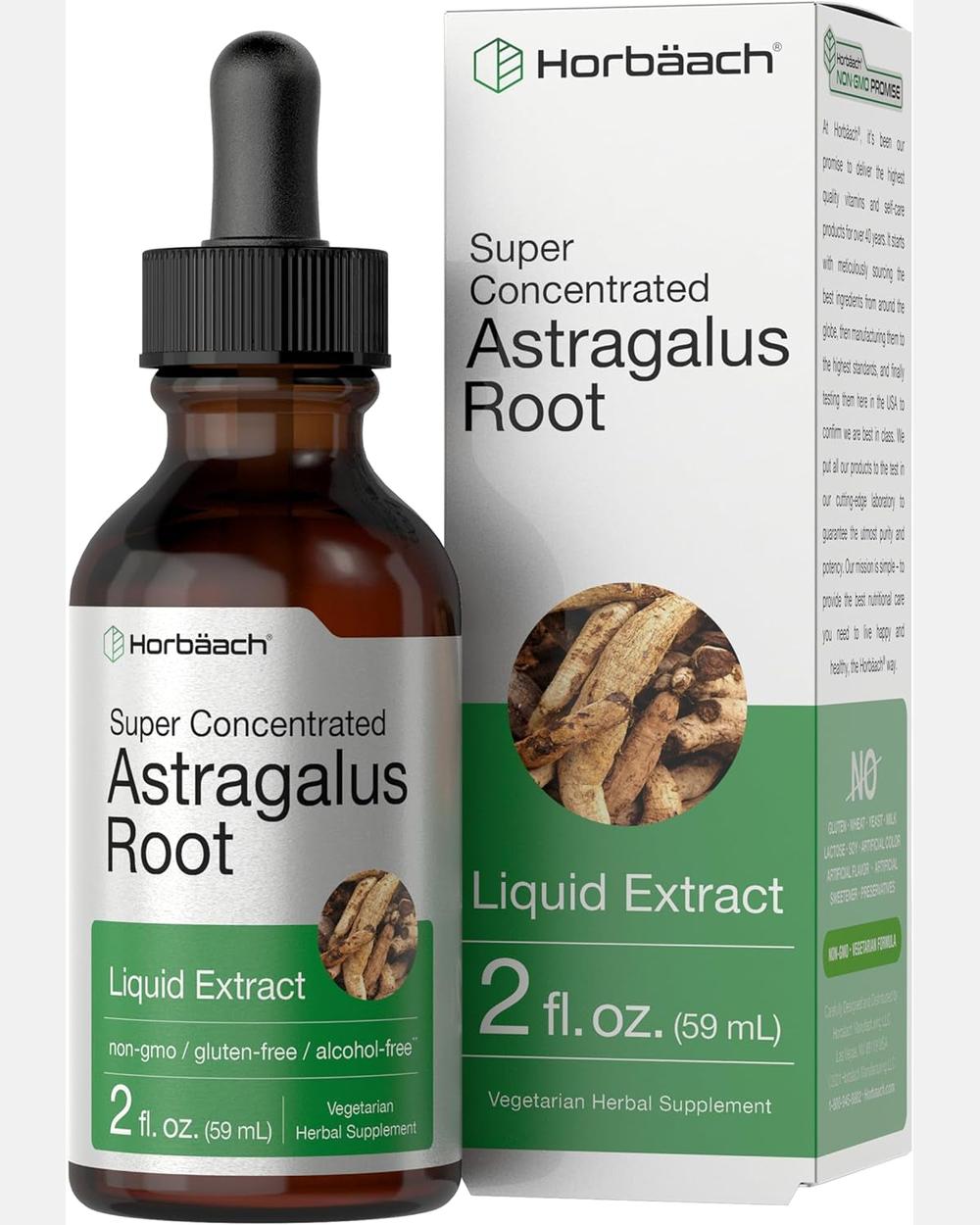 Astragalus Root Extract 2oz Líquido – Horbaach