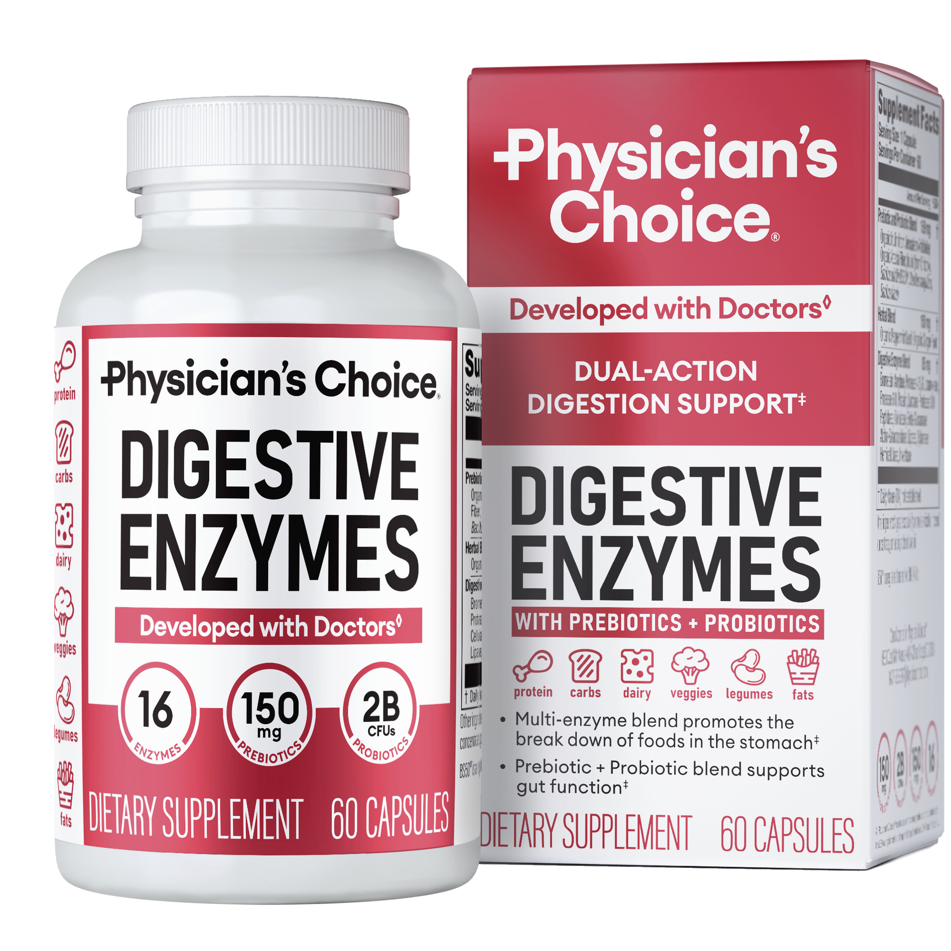 Enzimas Digestivas - Physician's Choice