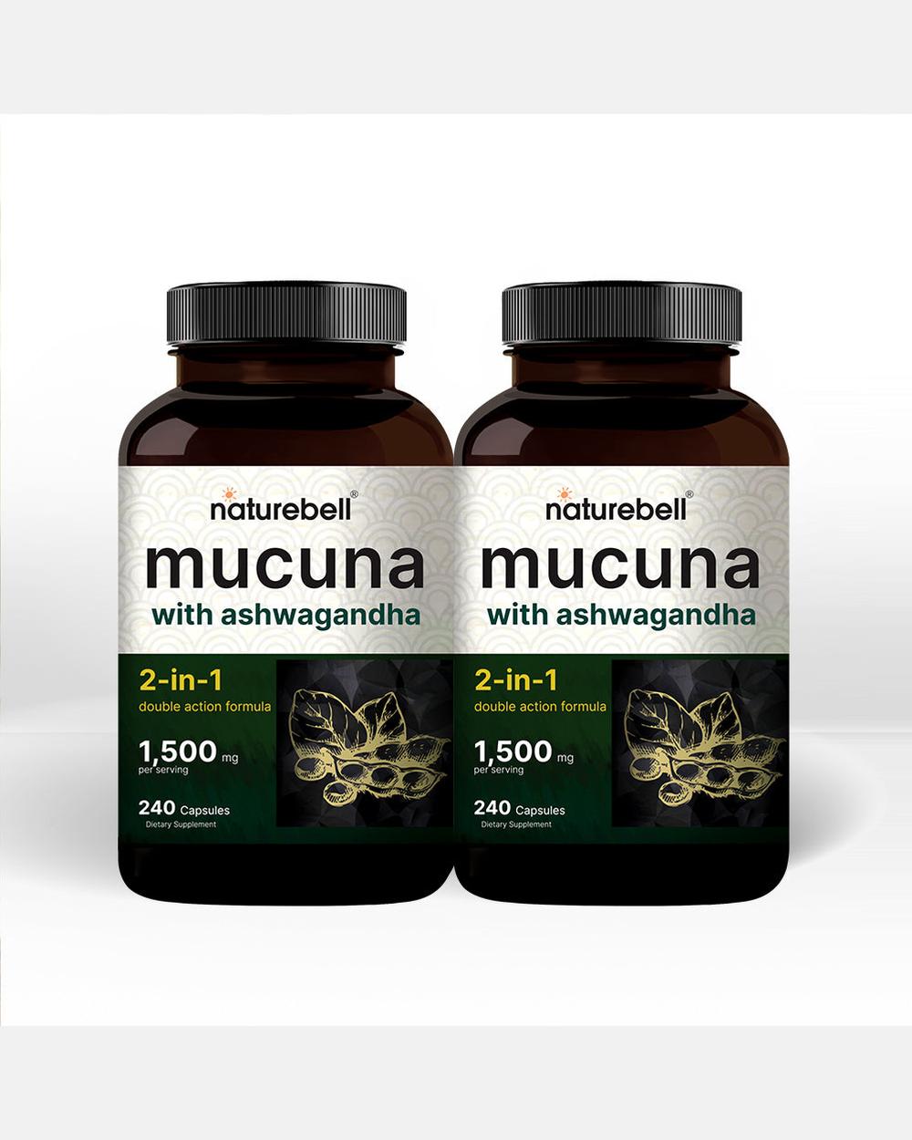 Mucuna Pruriens - Pack x2 frascos - NatureBell