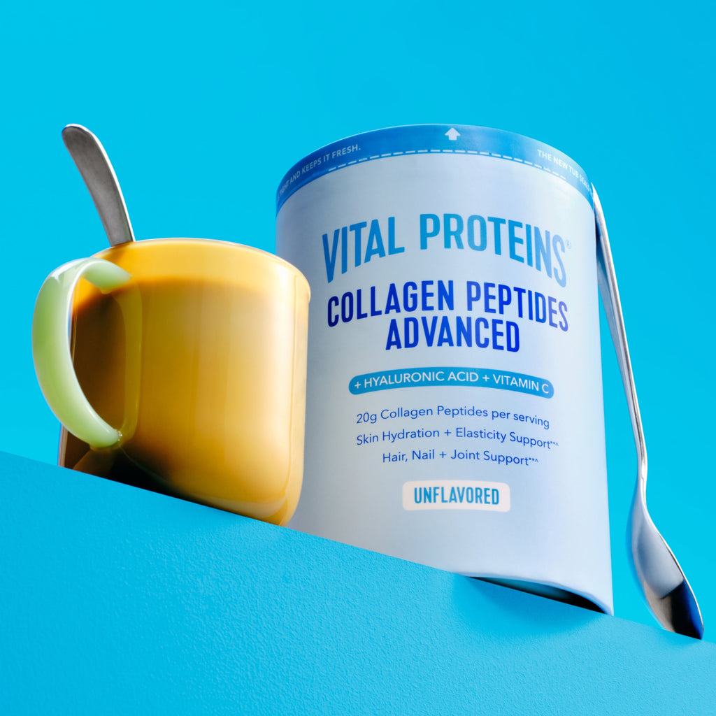 Péptidos de Colágeno Avanzados - con Ácido Hialurónico y Vitamina C - Vital Proteins