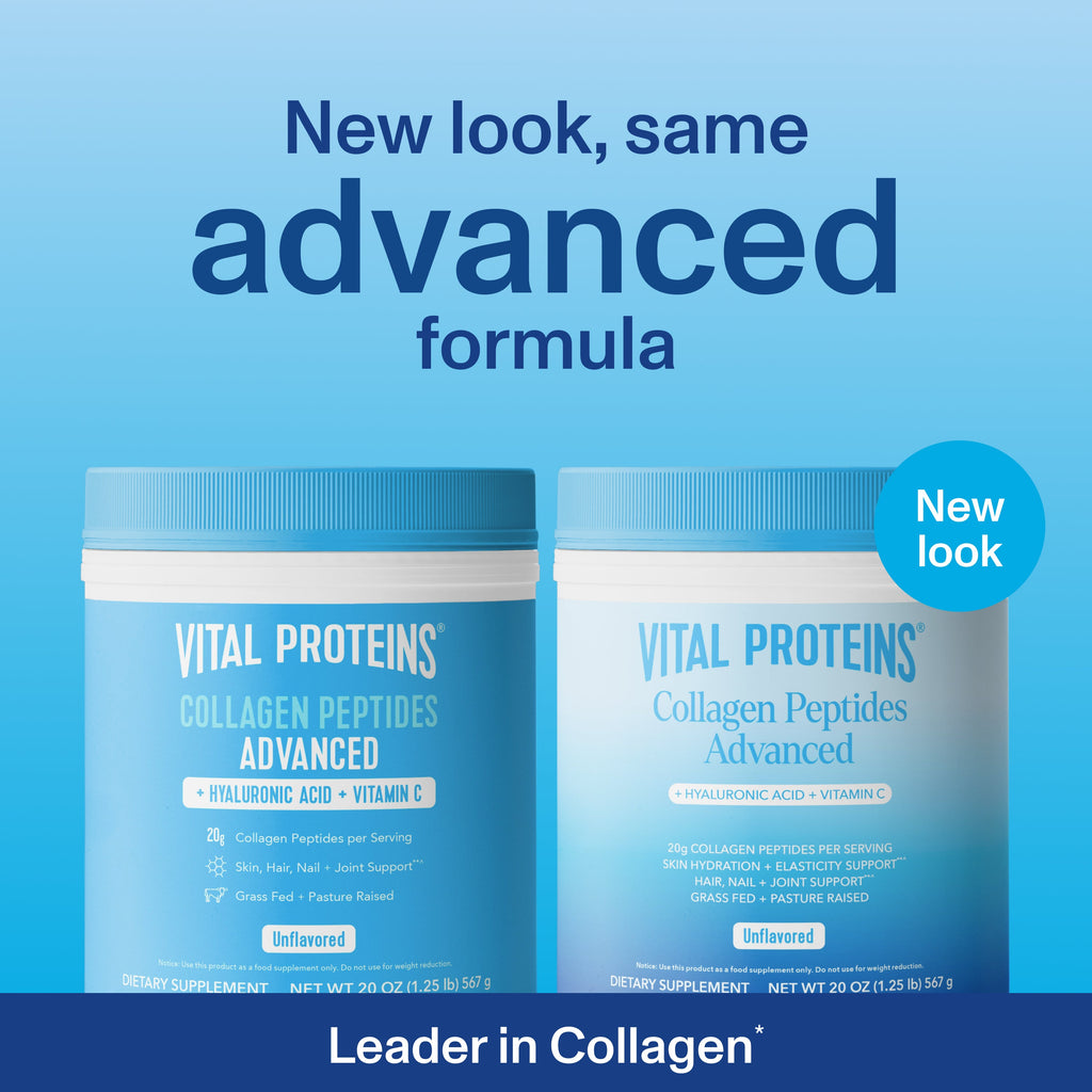 Péptidos de Colágeno Avanzados - con Ácido Hialurónico y Vitamina C - Vital Proteins