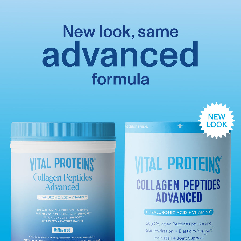 Péptidos de Colágeno Avanzados - con Ácido Hialurónico y Vitamina C - Vital Proteins