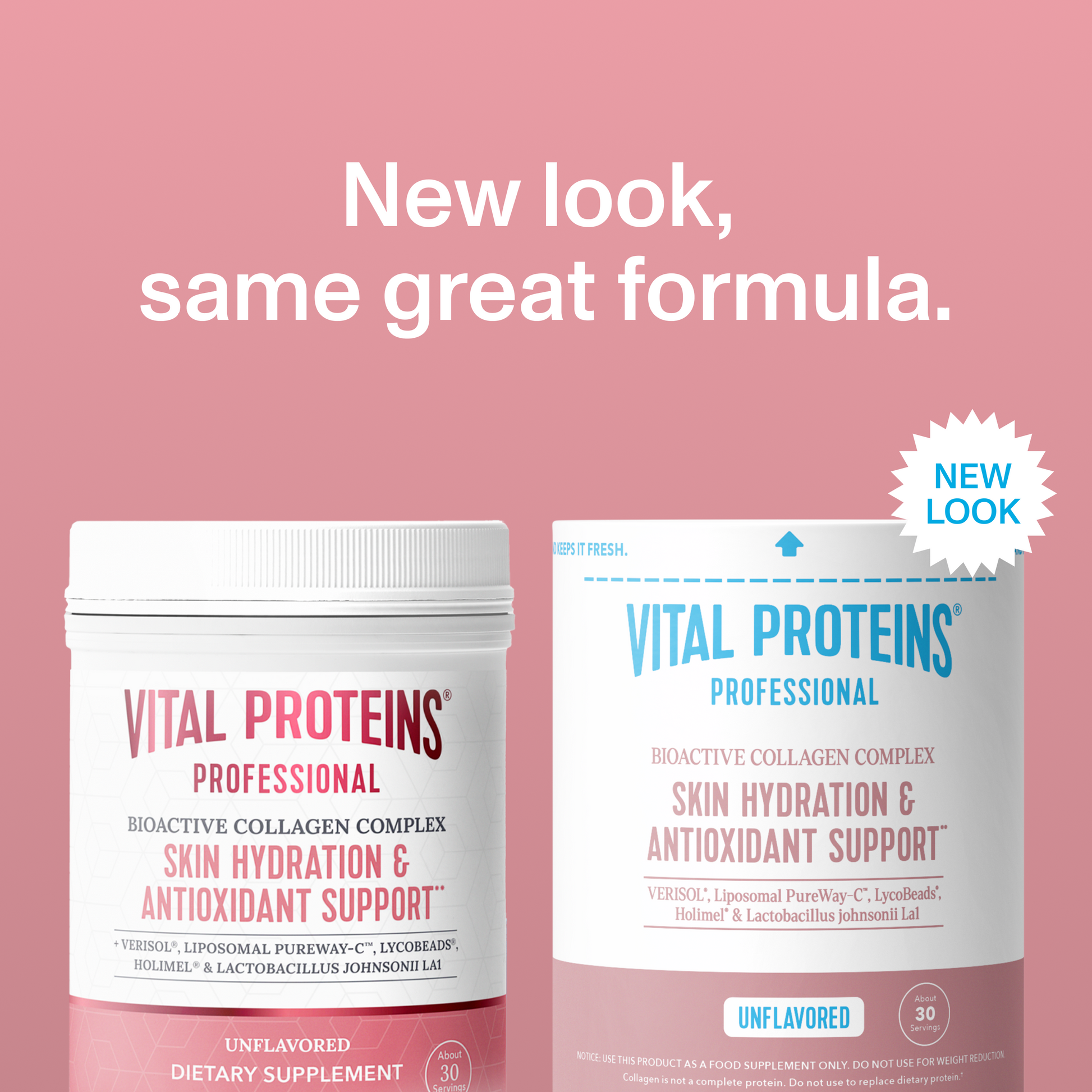Hidratación de la Piel y Soporte Antioxidante - Sin Sabor - Vital Proteins
