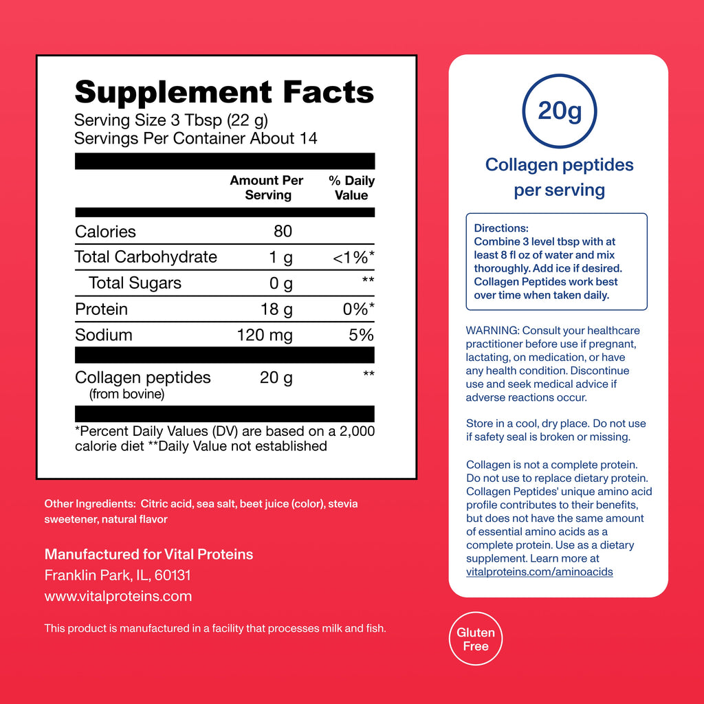 Péptidos de Colágeno Paleta Helada - Edición Limitada - Vital Proteins