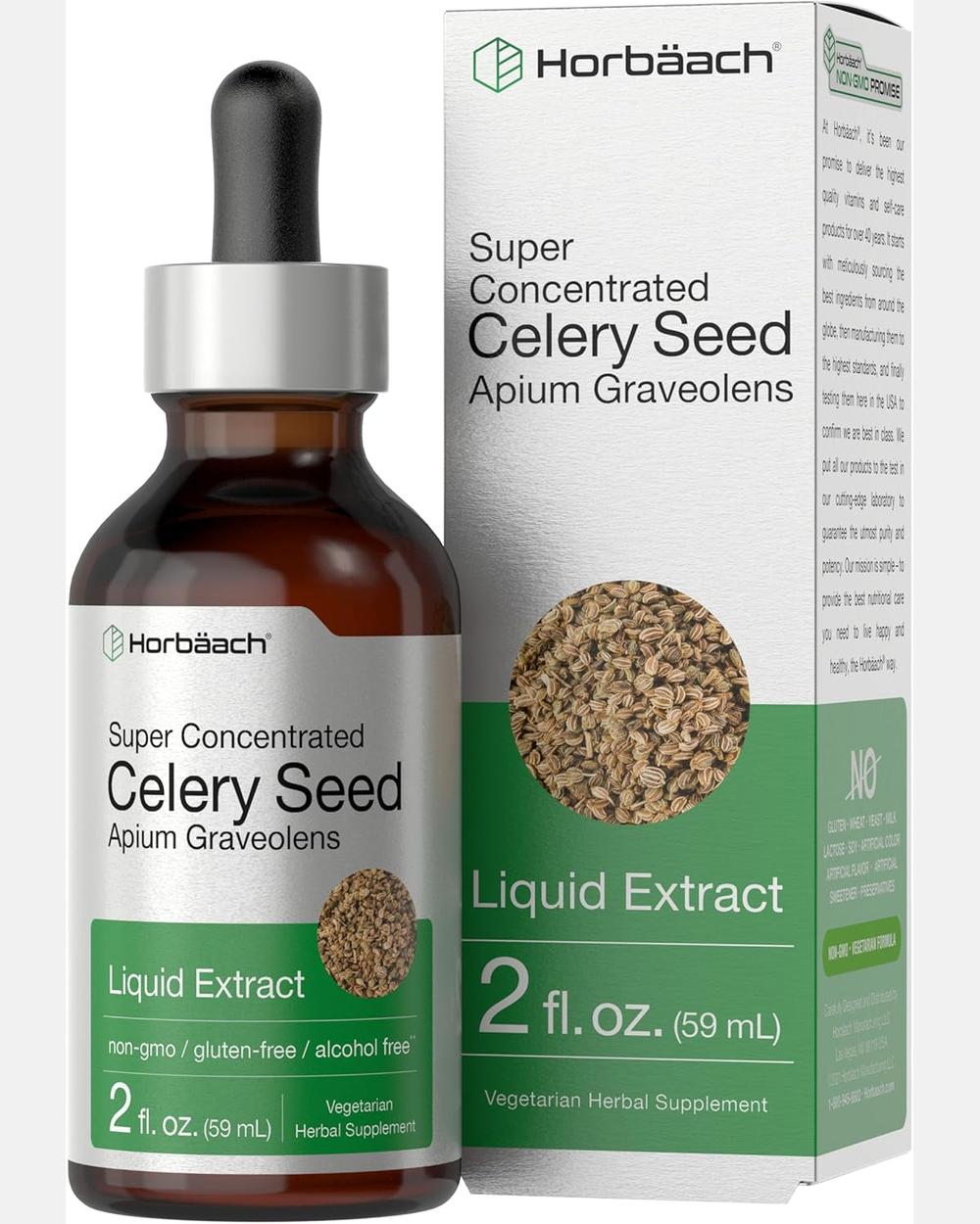 Celery Seed Extract 2 Oz Alcohol Free – Horbaach