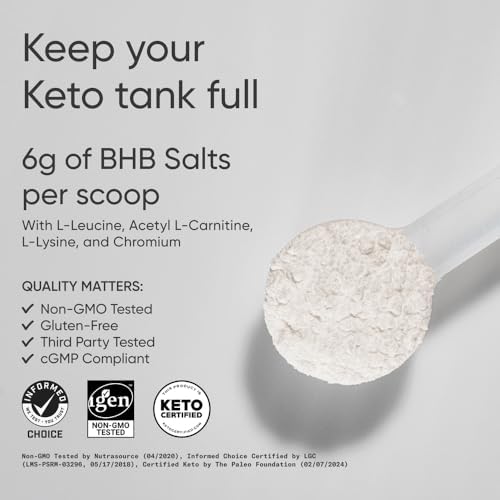 Sports Research® Keto + Exogenous Ketones w/goBHB®, Raspberry Lemonade|B0787X8ZLQ