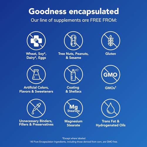 Pure Encapsulations Caprylic Acid | Supplement for Gut and Digestive Health, GI Balance, Gastrointestinal Support, and Intestinal Health* | 240 Capsules|B002HZ1Z82