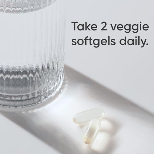 Sports Research® Vegan Omega-3 Algae Oil 1020mg, 60 Count Plantgels™|B0842DJJYC