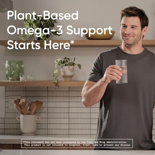 Sports Research® Vegan Flaxseed Oil 1200mg, 180 Plantgels™|B06XV2DW3M
