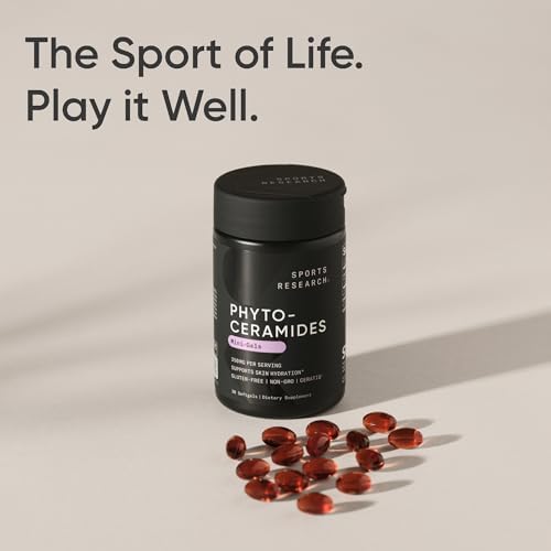 Sports Research® Phytoceramides 350mg w/Ceratiq®, 30 Softgels|B00EEOGIWC