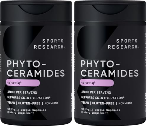 Sports Research® Phytoceramides 350mg w/Ceratiq®, 30 Softgels|B00EEOGIWC