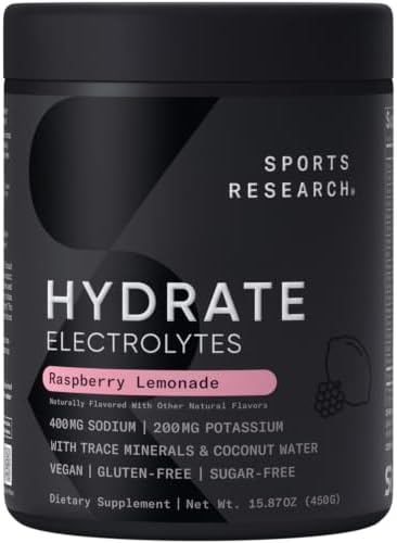 Sports Research® Hydrate Electrolytes, 16 Variety Packets|B0CTLS64RQ