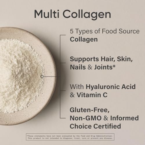 Sports Research® Multi Collagen Protein Powder, Unflavored - 30 Servings|B089N8LNWR