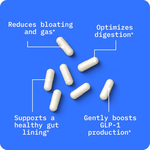 BodyBio Butyrate - Postbiotic for Gut Health, Digestive Support, Bloat, Gas & Constipation Relief, Leaky Gut Repair - Sodium + Butyric Acid Supplement for GI Wellness|B0058A9SF0