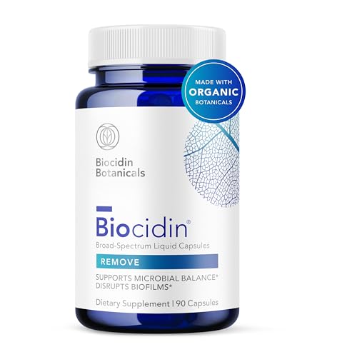 Biocidin Capsules - Biofilm Disruptor - Supports Gut Detox Cleanse, Healthy Microbial Balance, Immune Function & Gut Health - Professional-Grade Herbal Supplement with 18 Botanicals (90 Capsules)|B079VRX4ZY