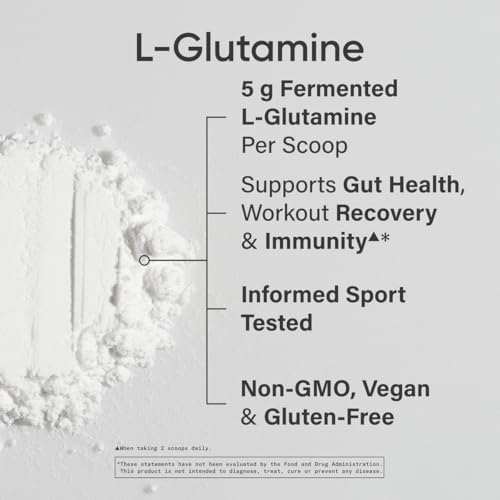 Sports Research® L-Glutamine Powder 5g, Unflavored (17.64oz)|B0CCK2T1LN