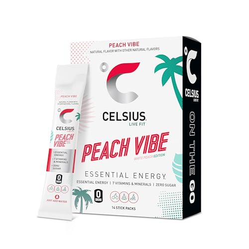 CELSIUS® On-the-Go Powder Sticks Watermelon Ice, Essential Energy 2.5 Oz (14 Sticks per Pack)|B0CWJQTH2Z
