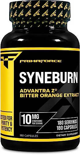 PrimaForce Syneburn Supplement, 180 Capsules – Synephrine from ADVANTRA Z|B0060SZOY8