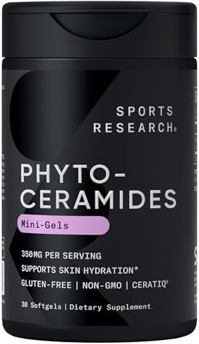Sports Research® Phytoceramides 350mg w/Ceratiq®, 30 Softgels|B00EEOGIWC