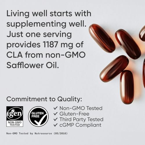 Sports Research® CLA 1250mg, 180 Softgels|B01F2OG8B8
