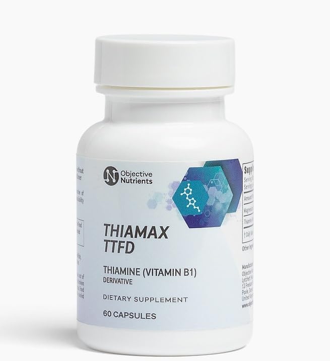 Thiamax TTFD Thiamina B1 - Objective Nutrients