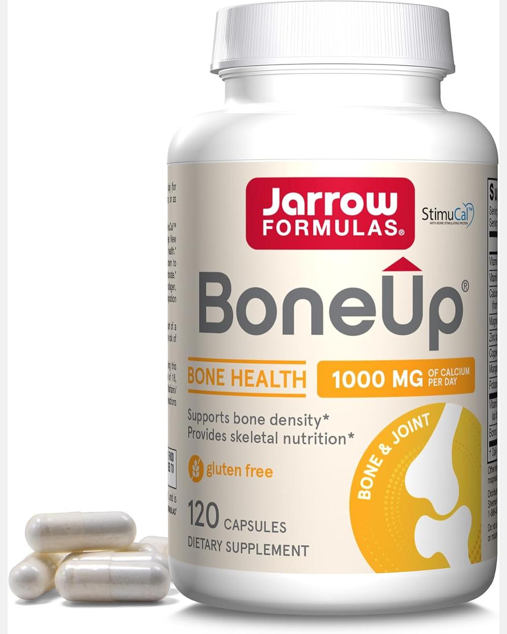 Bone Up Calcio D3 K2 MK-7 120 cápsulas - Jarrow Formulas