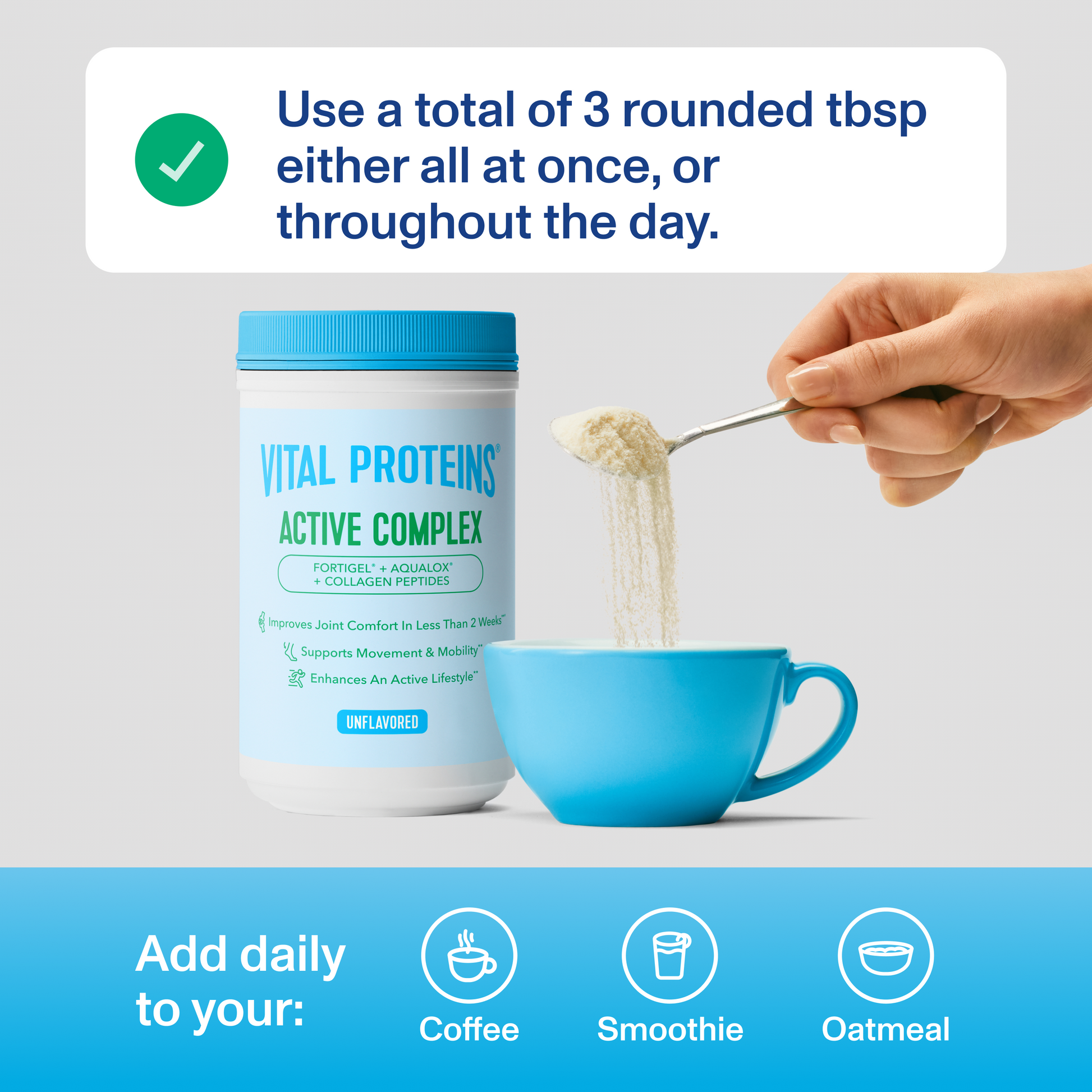 Complejo Activo - con FORTIGEL® y AquaLOX® - Vital Proteins