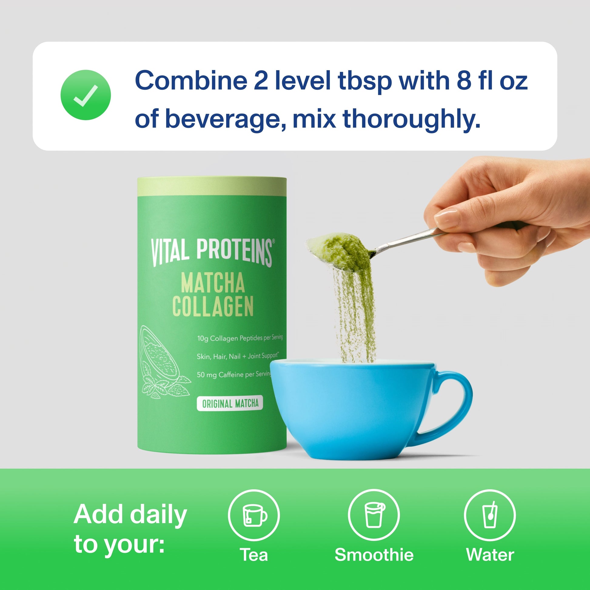Colágeno con Matcha - Vital Proteins