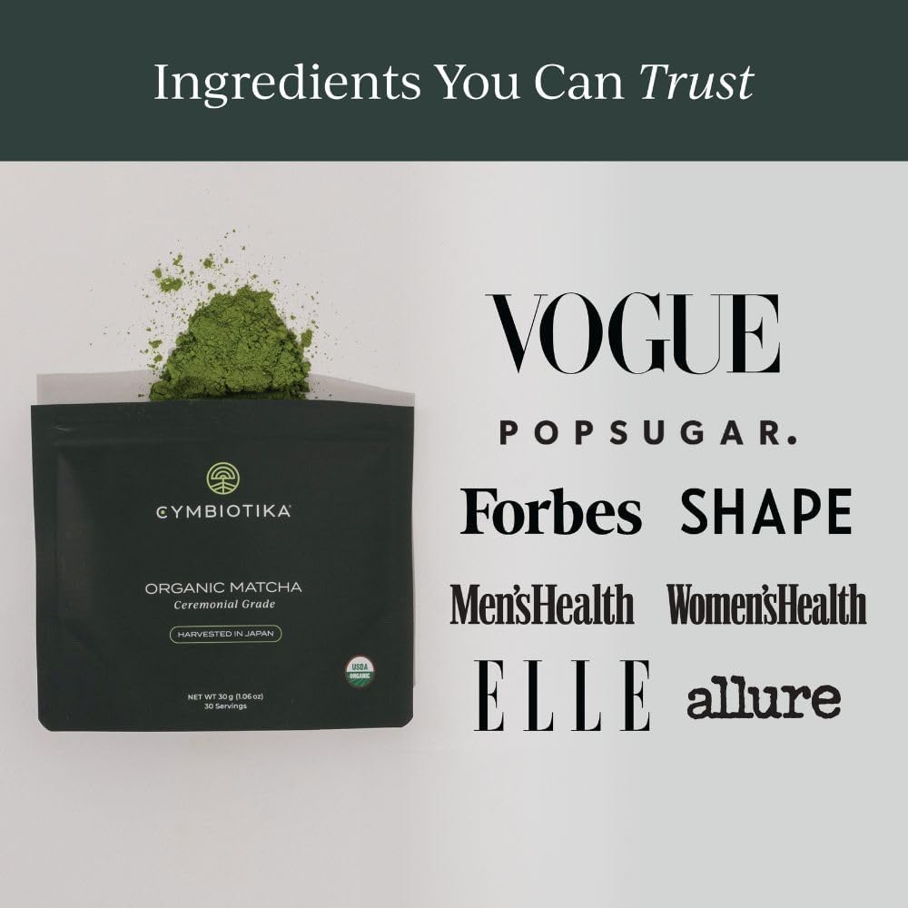 Matcha Orgánico en Polvo - CYMBIOTIKA ⚡