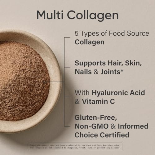Sports Research® Multi Collagen Protein Powder, Chocolate - 30 Servings|B08F9FCK8W