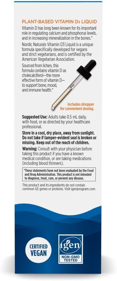 Vitamina D3 Liquida - Nordic Naturals